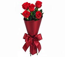 Букет 5 Красных роз Эдлесс Лав в Спасск-Дальнем