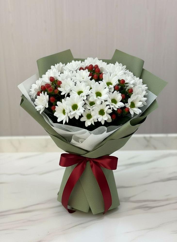 Букет цветов из: Хризантемы в Спасск-Дальнем