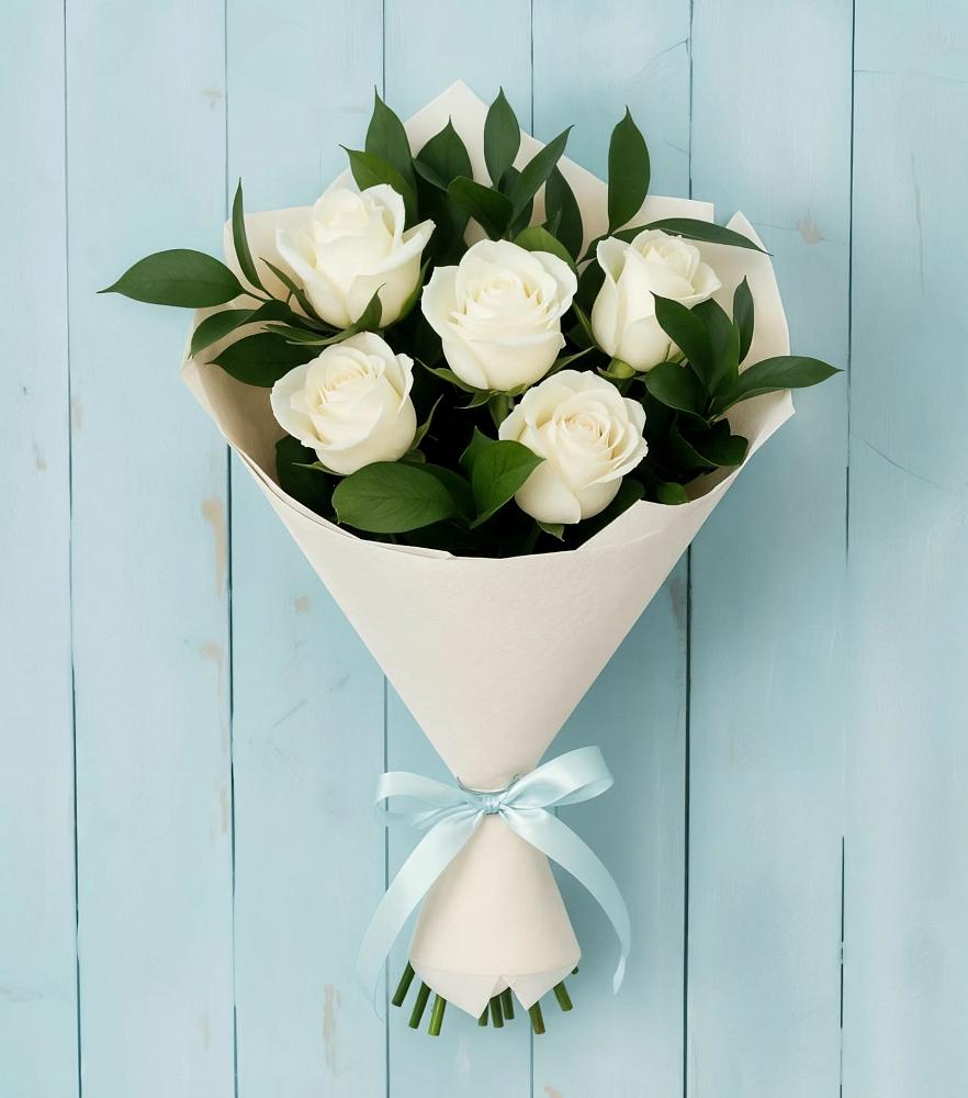 Букет цветов из: Розы в Спасск-Дальнем