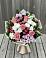 Букет цветов из: Альстромерии, Гвоздики, Розы и Хризантемы в Спасск-Дальнем
