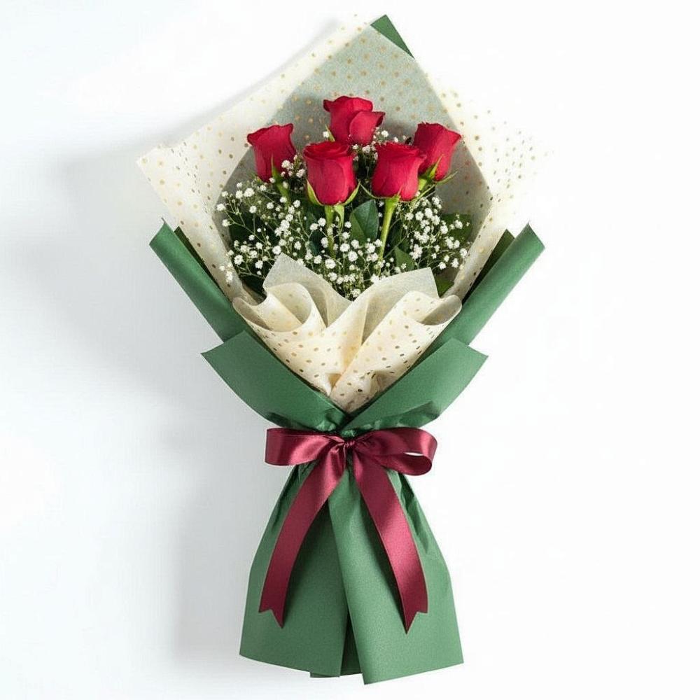 Букет цветов из: Розы в Спасск-Дальнем