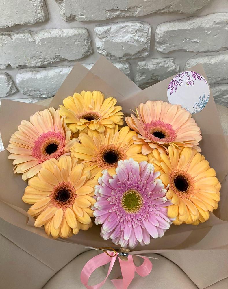 Букет цветов из: Герберы в Спасск-Дальнем