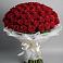 Букет 101 Красная роза Блэк Мэджик в Спасск-Дальнем