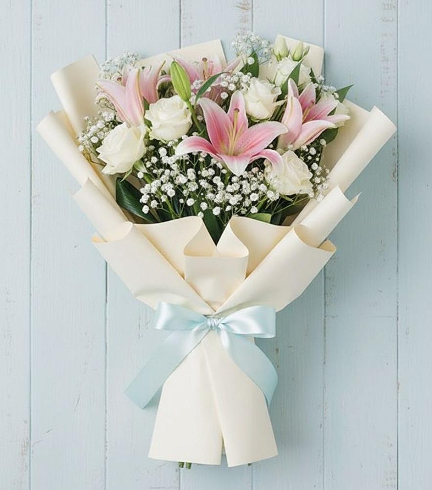 Букет цветов из: Лилии в Спасск-Дальнем