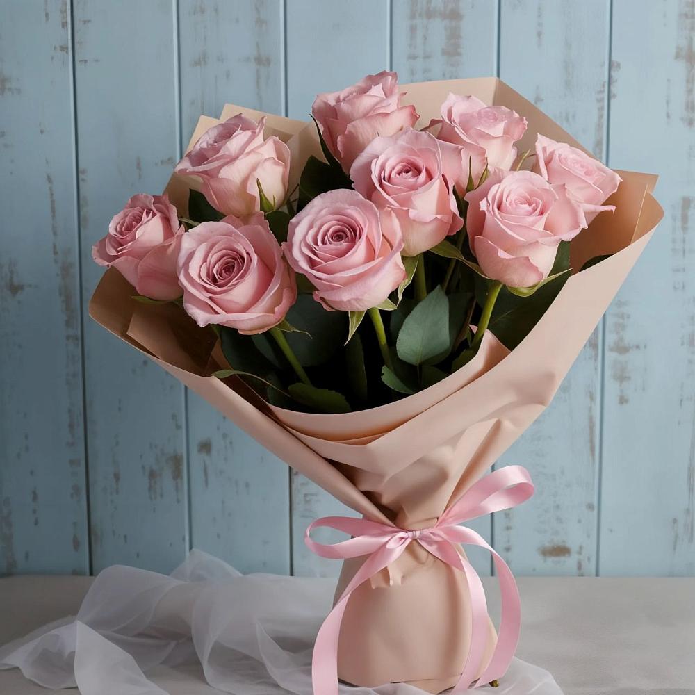 Букет цветов из: Розы в Спасск-Дальнем