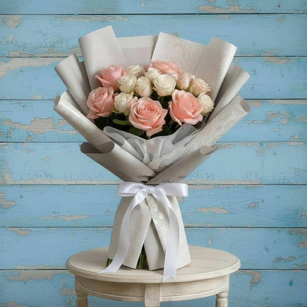 Букет цветов из: Розы в Спасск-Дальнем