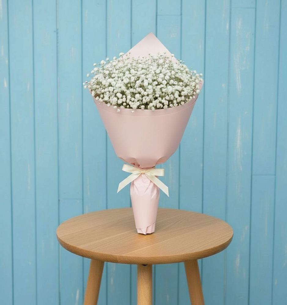 Букет цветов из: Гипсофила в Спасск-Дальнем