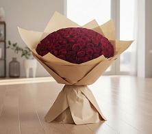 Букет 101 Красная роза в Спасск-Дальнем