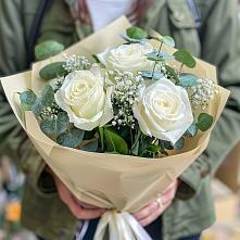 Букет цветов из:  Розы в Спасск-Дальнем