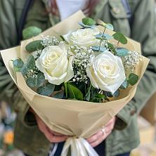 Букет Нежные грёзы в Спасск-Дальнем Букет цветов из: Розы в Спасск-Дальнем