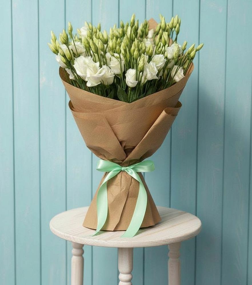 Букет цветов из: Лизиантусы в Спасск-Дальнем