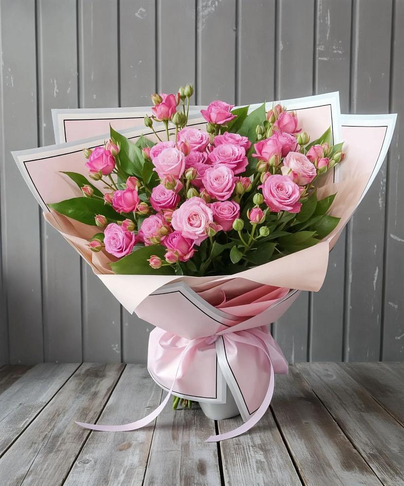 Букет Розовый кустик в Спасск-Дальнем