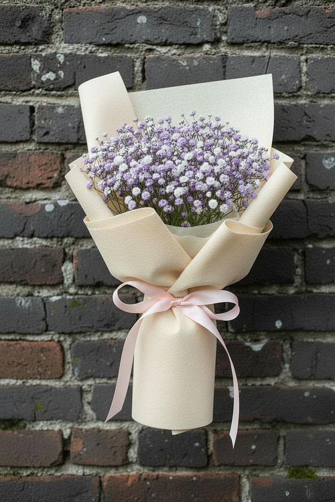 Букет цветов из: Гипсофила в Спасск-Дальнем