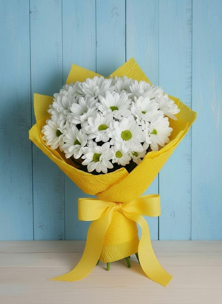 Букет цветов из: Хризантемы в Спасск-Дальнем