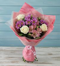Букет цветов из:  Герберы #REPLACE_PRED# Спасск-Дальнем