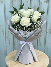 Букет цветов из:  Розы #REPLACE_PRED# Спасск-Дальнем