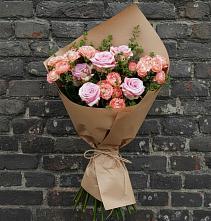 Букет цветов из:  Розы в Спасск-Дальнем