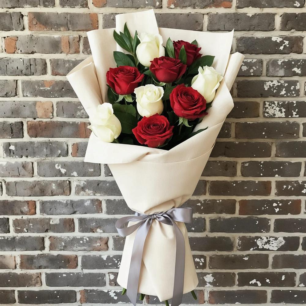 Букет цветов из: Розы в Спасск-Дальнем