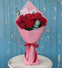 Букет цветов из:  Розы в Спасск-Дальнем