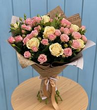 Букет цветов из:  Розы в Спасск-Дальнем