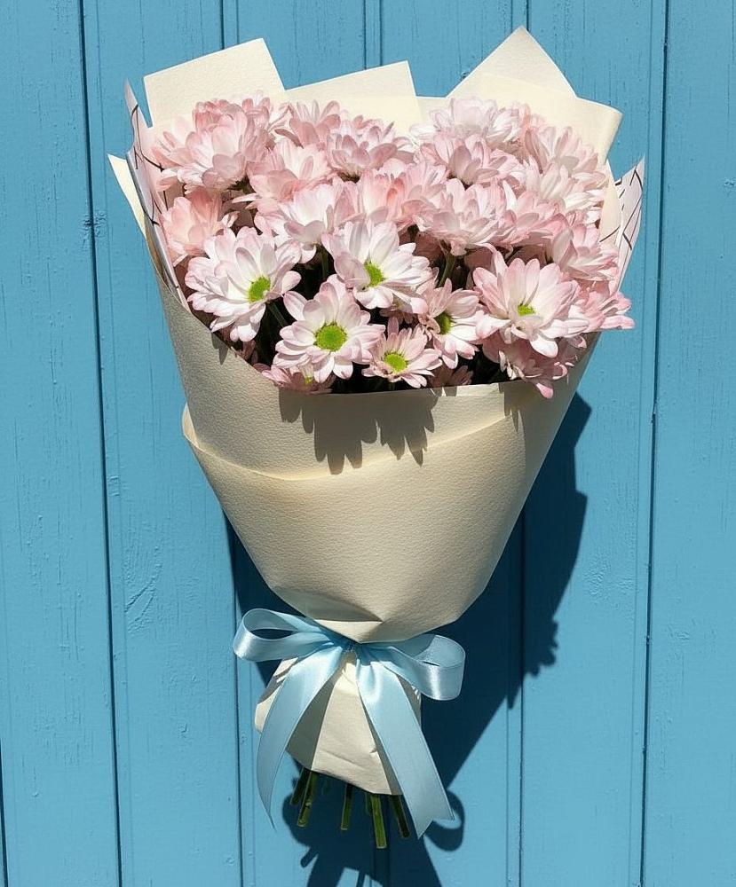 Букет цветов из: Хризантемы в Спасск-Дальнем