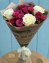 Букет цветов из:  Розы в Спасск-Дальнем
