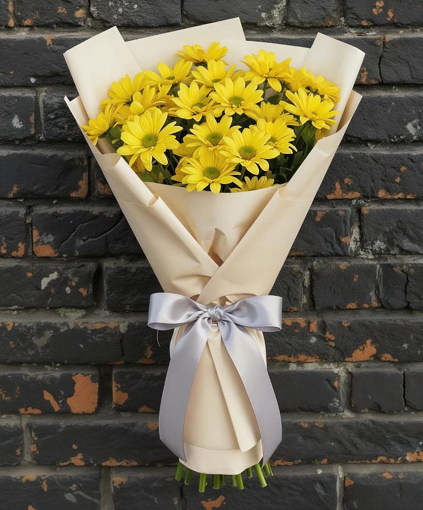 Букет цветов из: Хризантемы в Спасск-Дальнем