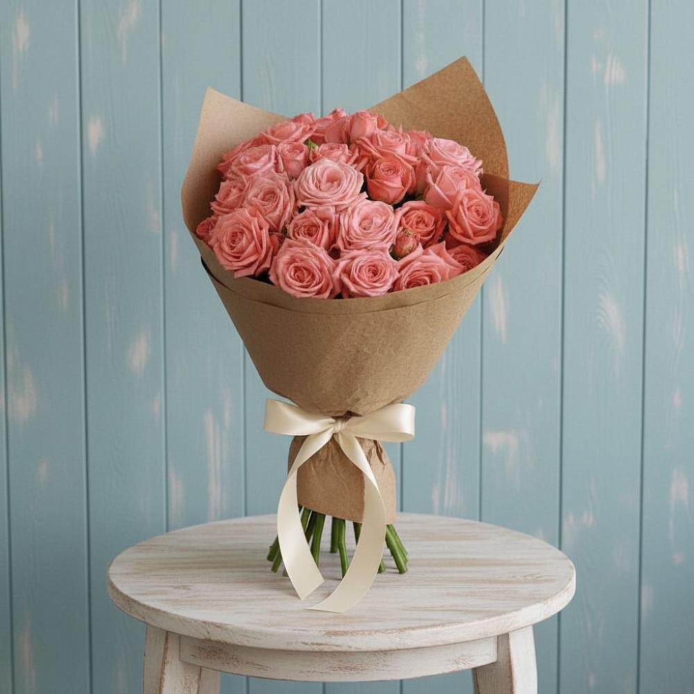 Букет цветов из: Розы в Спасск-Дальнем