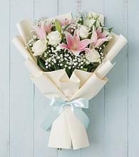 Букет цветов из:  Лилии в Спасск-Дальнем