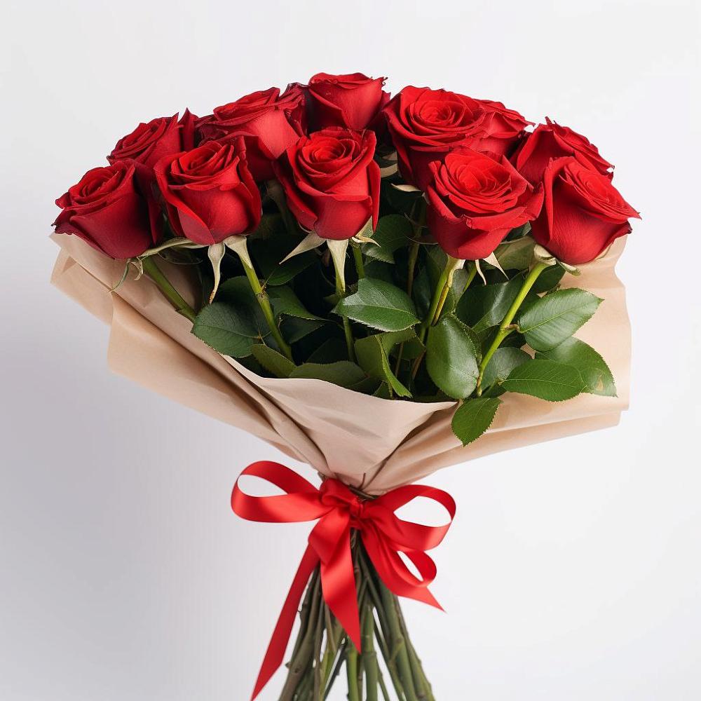 Букет 11 Красных роз Эдлесс Лав в Спасск-Дальнем