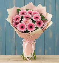 Букет цветов из:  Герберы в Спасск-Дальнем