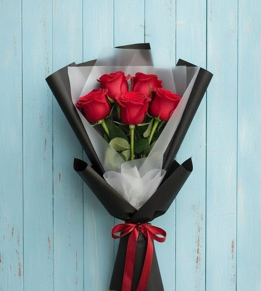 Букет цветов из: Розы в Спасск-Дальнем