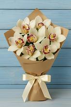 Букет цветов из:  Орхидеи и Розы в Спасск-Дальнем